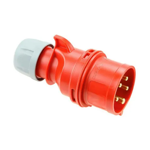 Tomada de Corrente Solera 902151a CETAC Vermelho IP44 16 A 400 V Aérea