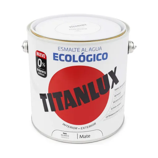 Tratamento Titanlux 02t056625 Esmalte Base A Água Branco 2,5 L 2,5 L