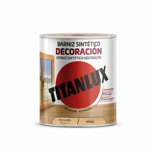 Verniz Sintético Titanlux M12100014 Mate Incolor 250 ml