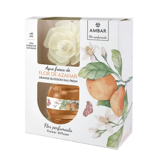 Ambientador Flor de Azahar Pérolas Laranja 60 ml