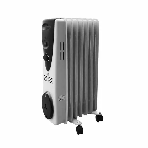 Radiador de Óleo (7 Corpos) EDM 07121 Branco 1500 W