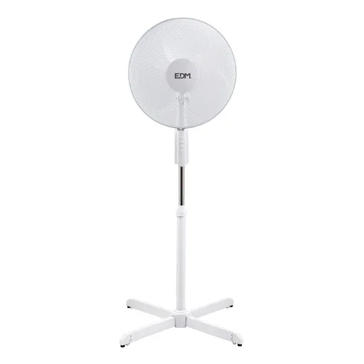 Ventilador de Pé EDM 33910 Branco 45 W 50 W 55 W