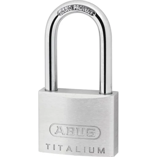 Cadeado com Chave ABUS Titalium 64ti/40hb40 Aço Alumínio Comprido (4 cm)