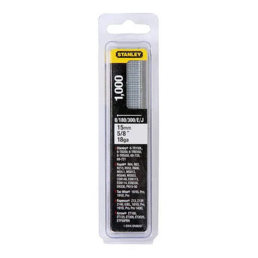 Pregos Stanley 1-Swk-Bn0625t 1000 Unidades 15 mm