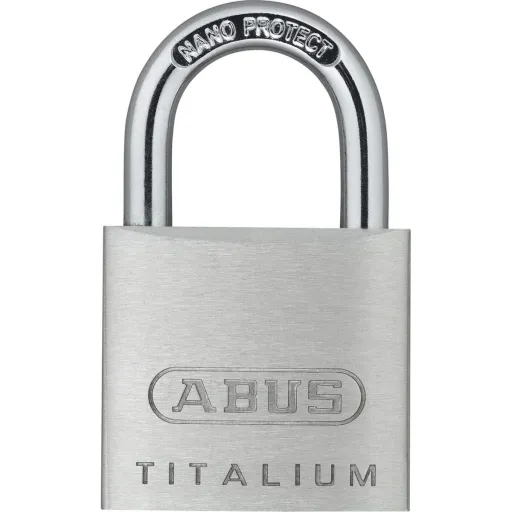 Cadeado com Chave ABUS Titalium 64ti/30 Aço Alumínio Normal (3 cm)