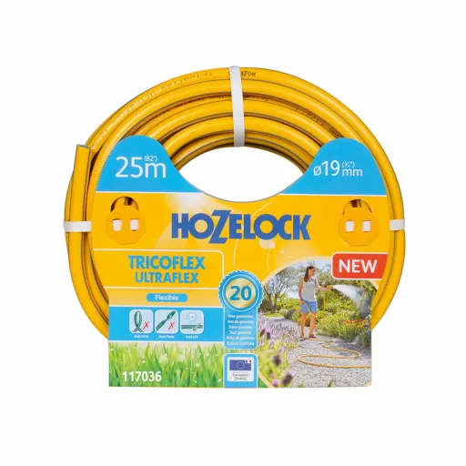 Mangueira Hozelock Tricoflex Ultraflex 25 m PVC 3/4" Ø 19 mm