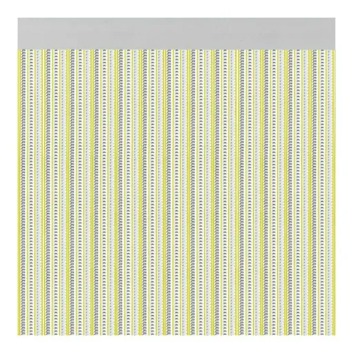 Cortina Acudam Brescia Portas Amarelo Exterior PVC Alumínio 90 x 210 cm