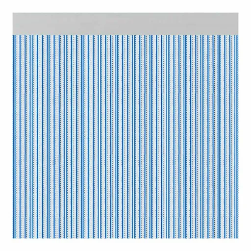 Cortina Acudam Brescia Portas Azul Exterior PVC Alumínio 90 x 210 cm