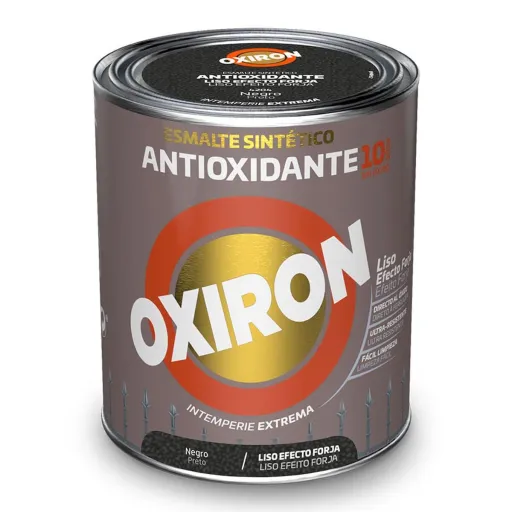 Esmalte Sintético Oxiron Titan 5809097 Preto 750 ml Antioxidante