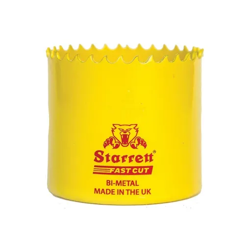 Coroa Perfuradora de Metal Starrett Bi-Metal Fast Cut 63fch030 Ø 30 mm