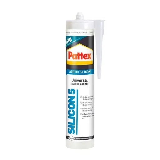 Silicone Pattex Silicon 5 Universal Branco 280 ml