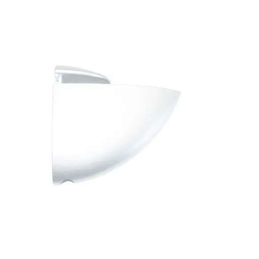 Suportes para Prateleiras Micel SP04 Branco Zamak 75 x 65 mm (2 Unidades)