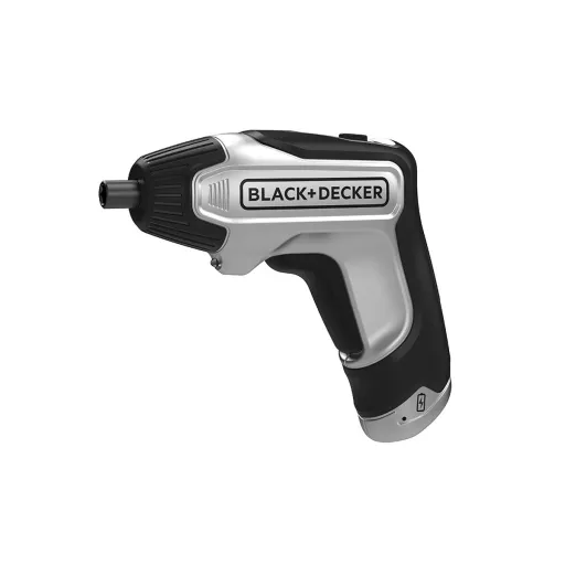 Aparafusadora Black & Decker Silver Edition Bcf611sck Carregamento Rápido 3,6 V 5,5 Nm