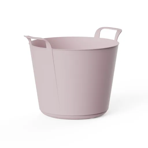 Cesto de Plástico Multiusos Plastiken 88102 Cor de Rosa 42 L