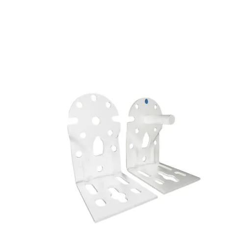 Suporte para Toldo Micel TLD08 Branco 6,5 x 8,6 x 10,8 cm Eixo 2 Peças