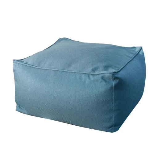 Puff Gissele 70 x 70 x 36 cm Azul