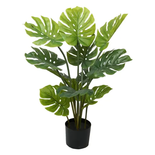 Planta Decorativa Poliuretano Cimento Monstera 120 cm