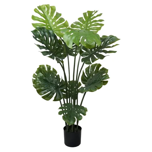 Planta Decorativa Poliuretano Cimento Monstera 150 cm