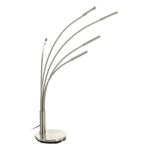 Lâmpada de Mesa Cinzento Metal Mármore Ferro 240V 78 x 21,5 x 98 cm