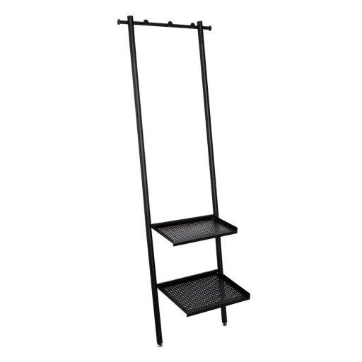 Bengaleiro 59 x 39 x 177,5 cm Preto Metal Industrial