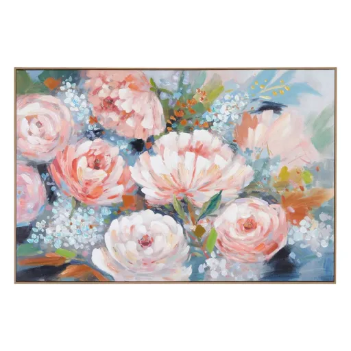 Pintura Tela Bloemen 120 x 5 x 80 cm