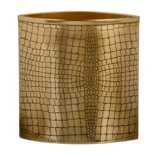 Vaso Dourado Metal 24 x 9 x 24 cm