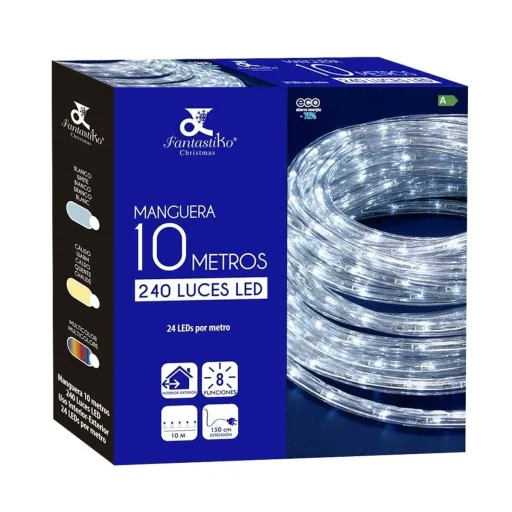 Faixa de Luzes LED Branco 1,5 m