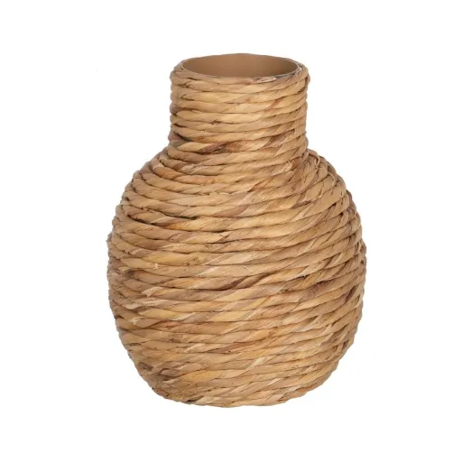 Vaso Natural Fibra Natural 21 x 21 x 31 cm