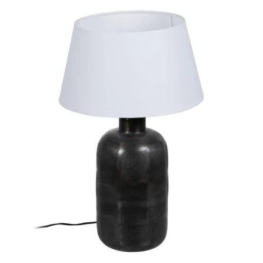 Lâmpada de Mesa Branco Preto 220 V 40,75 x 40,75 x 68 cm