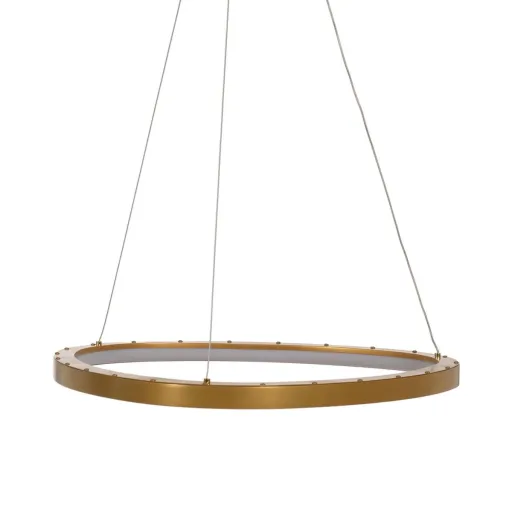 Candeeiro de Teto Dourado Cristal Ferro 220-240 V 62 x 62 x 4 cm