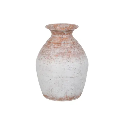 Vaso Branco Ferro 27,5 x 27,5 x 36,5 cm