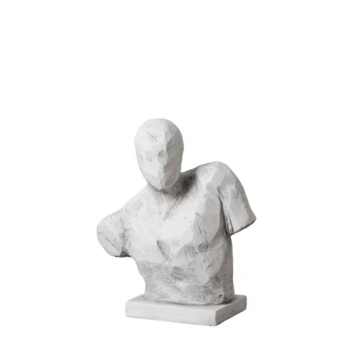 Busto Argila Homem 44 x 26,5 x 57 cm