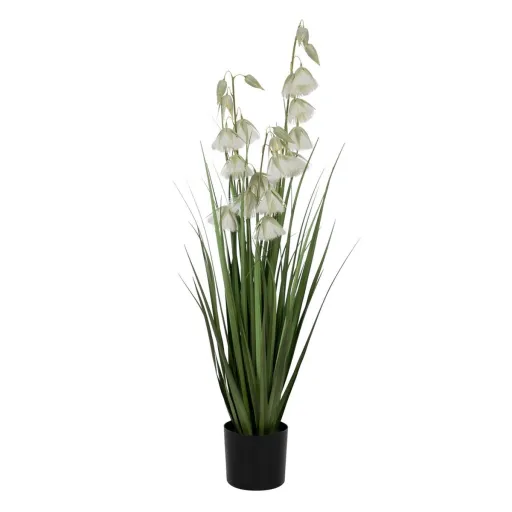 Planta Decorativa PVC Cimento Tecido 91 cm