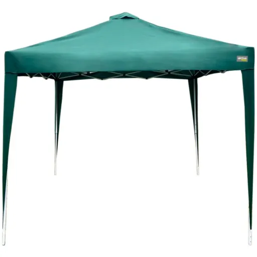 Gazebo Aktive 300 x 250 x 300 cm Tecido Aço Verde