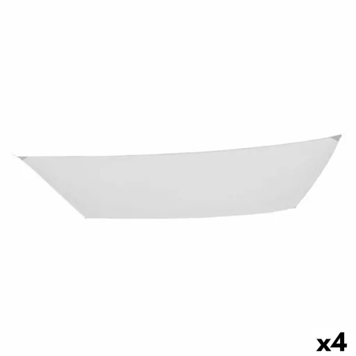 Toldos de Vela Aktive Triangular Branco 300 x 400 cm (4 Unidades)