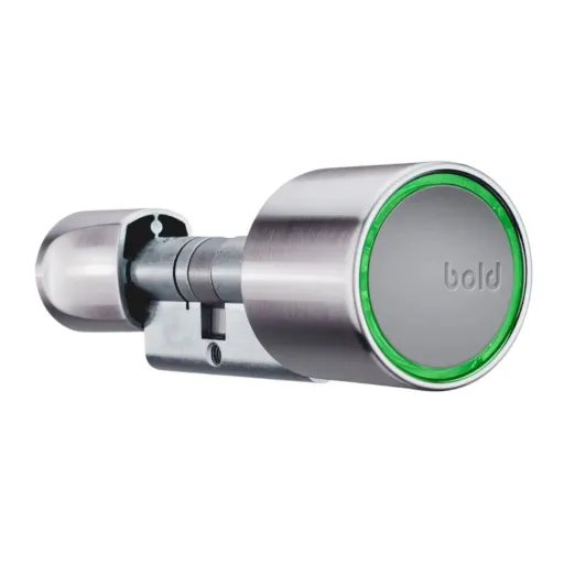 Fechadura Inteligente Bold SX-35 Prateado Aço Inoxidável Com Chave (4 Unidades)