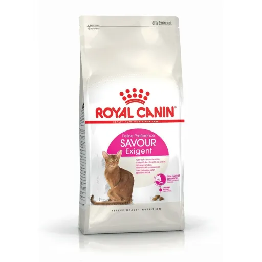 Comida para Gato Royal Canin Savour Exigent Adulto Frango Arroz Milho Vegetal Pássaros 400 g