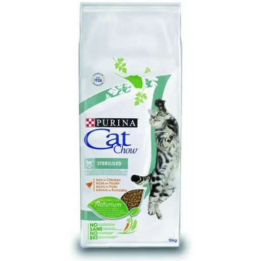 Comida para Gato Purina Cat Chow Sterilized Adulto Frango 15 kg