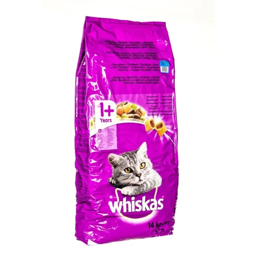 Comida para Gato Whiskas 5900951014390 Adulto Atum 14 Kg