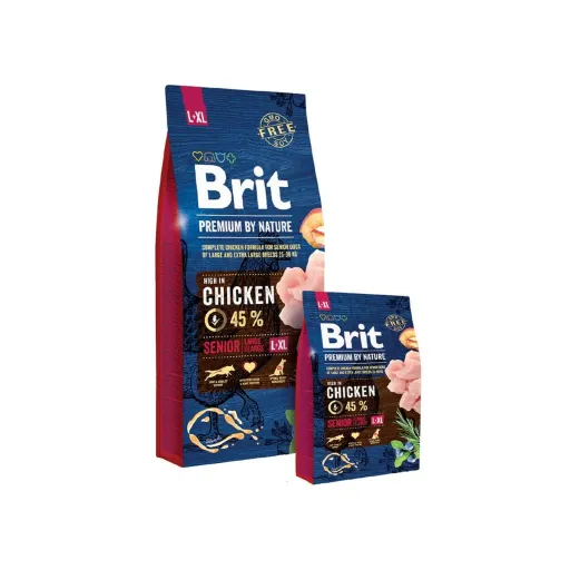 Penso Brit Premium by Nature Senior L+XL Sénior Maçã Frango Milho 15 kg