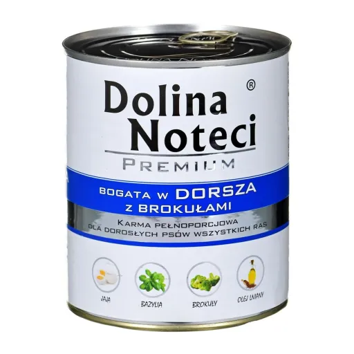 Comida Húmida Dolina Noteci Premium Bacalhau Brócolos 800 g