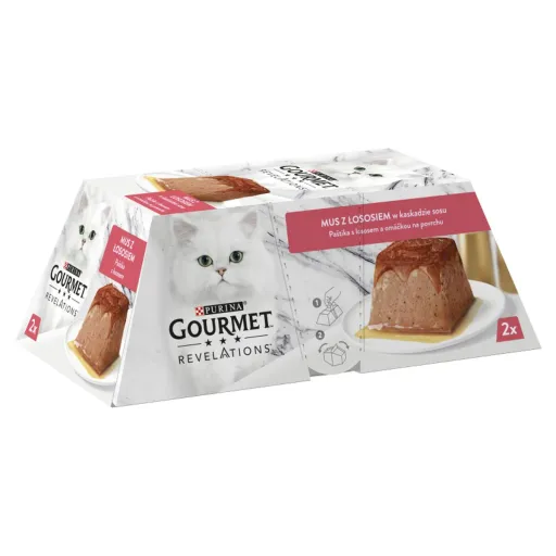 Comida para Gato Purina Gourmet Salmão 2 x 57 g