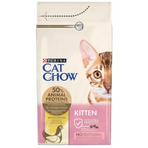 Comida para Gato Purina Cat Chow Kitten Frango 1,5 Kg