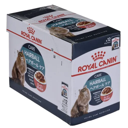 Comida para Gato Royal Canin Hairball Care Gravy Carne 12 x 85 g