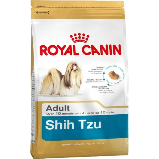 Penso Royal Canin Shih Tzu Adulto Frango Arroz Pássaros 7,5 kg