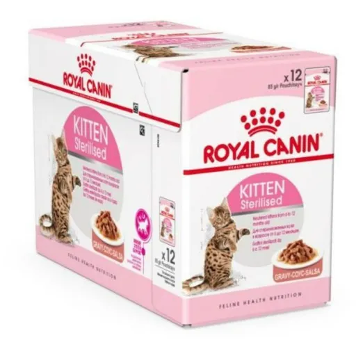 Comida para Gato Royal Canin Sterilised Gravy Frango 12 x 85 g