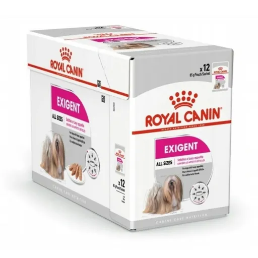 Comida Húmida Royal Canin Exigent Carne 12 x 85 g