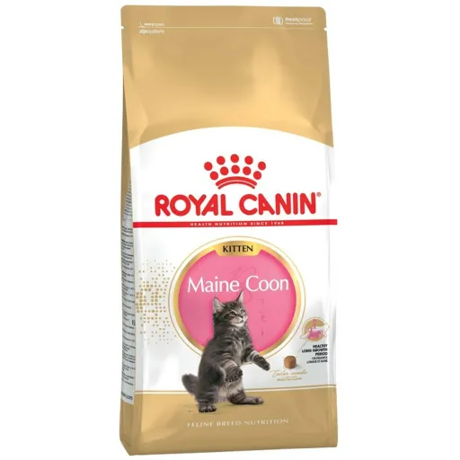 Comida para Gato Royal Canin Maine Coon Kitten Arroz Pássaros 2 Kg