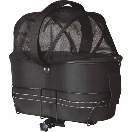 Bolsa de Transporte Trixie 13118 Preto 12 x 48 x 42 cm 29 x 42 x 48 cm Metal Borracha Eva