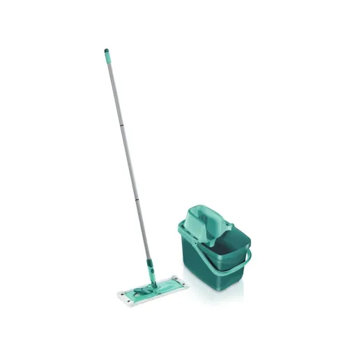 Mop With Bucket Leifheit 55360 Azul Turquesa